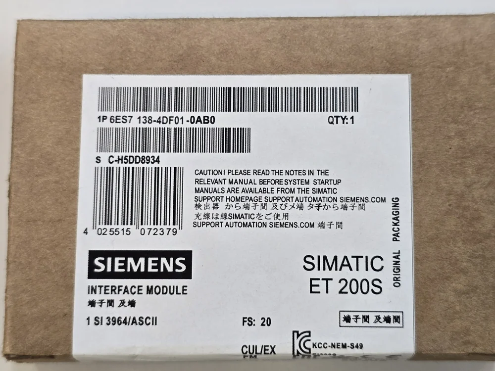 Siemens 6ES7 138-4DF01-0AB0